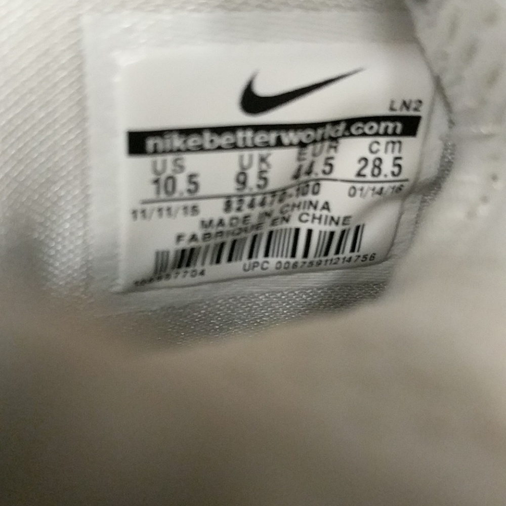 Nike Vapor Untouchable 2 Size 10.5 - Picture 7 of 7